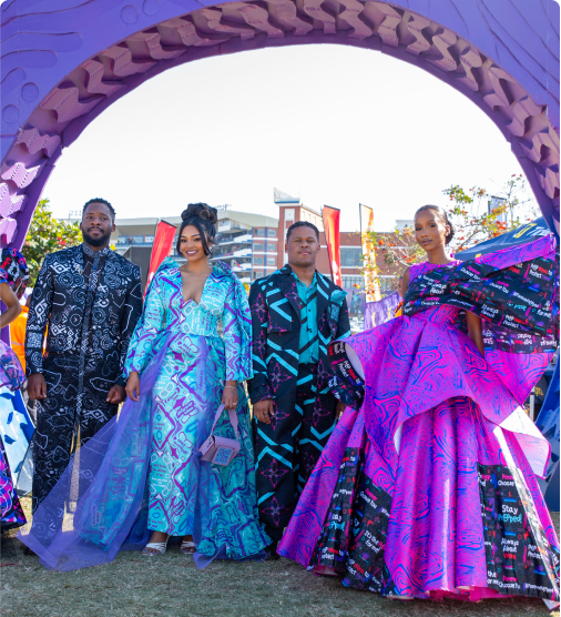 #ForeverWena arrives at the Durban July